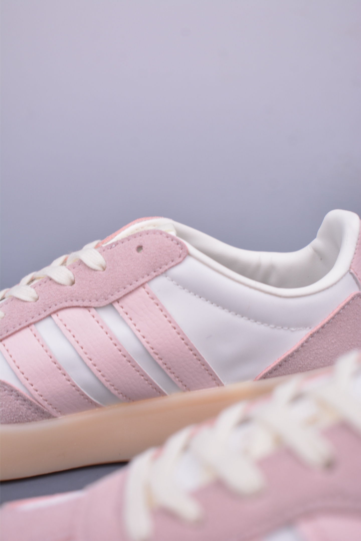 Adidas Barreda Decode Light Pink and White Rubber Sole JI2332