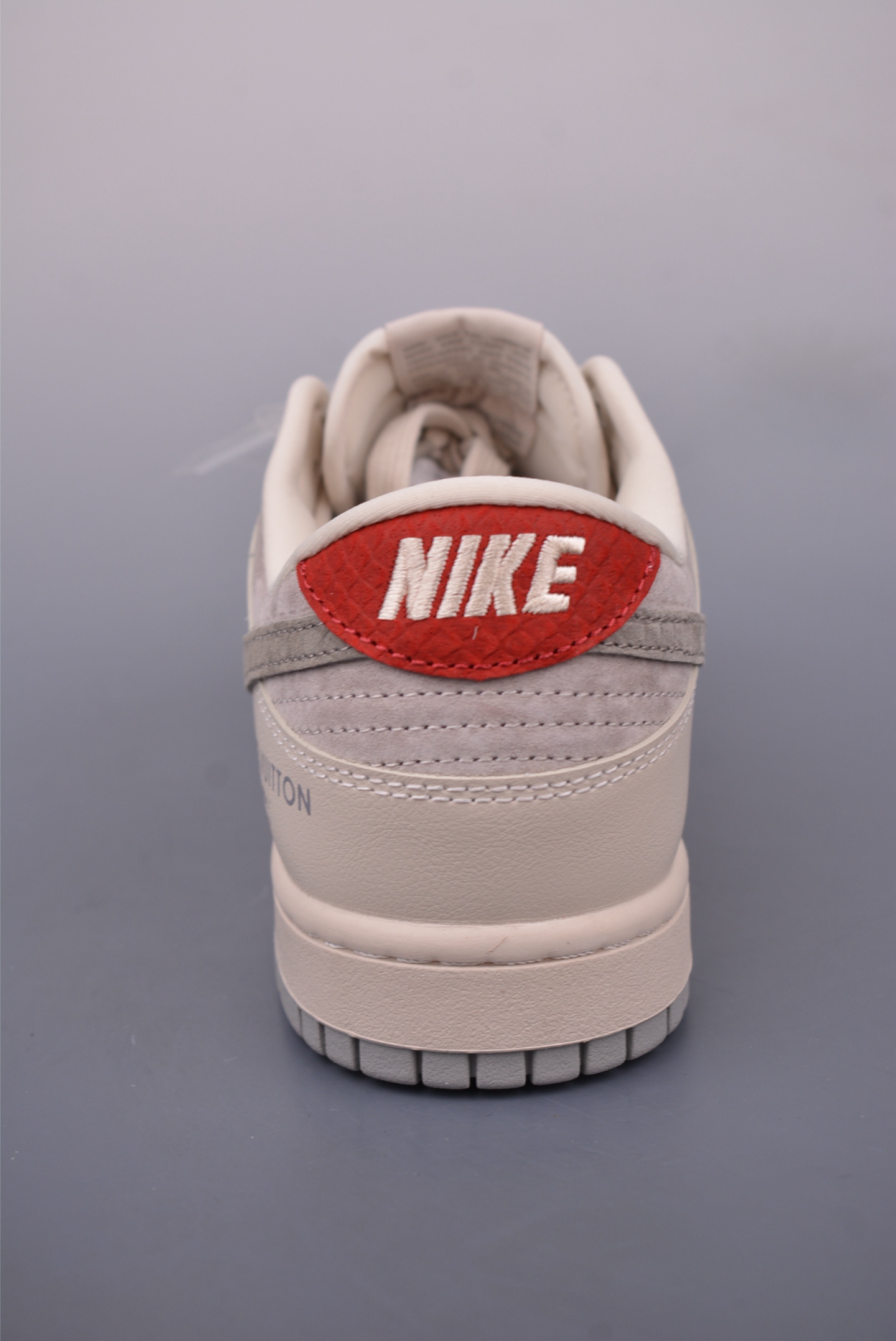 LV x Nike SB Dunk Low sneakers Suede Gray Red XX3168-125