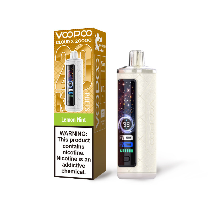 VOOPOO Cloud X 20000 20K Puffs -- Lemon Mint