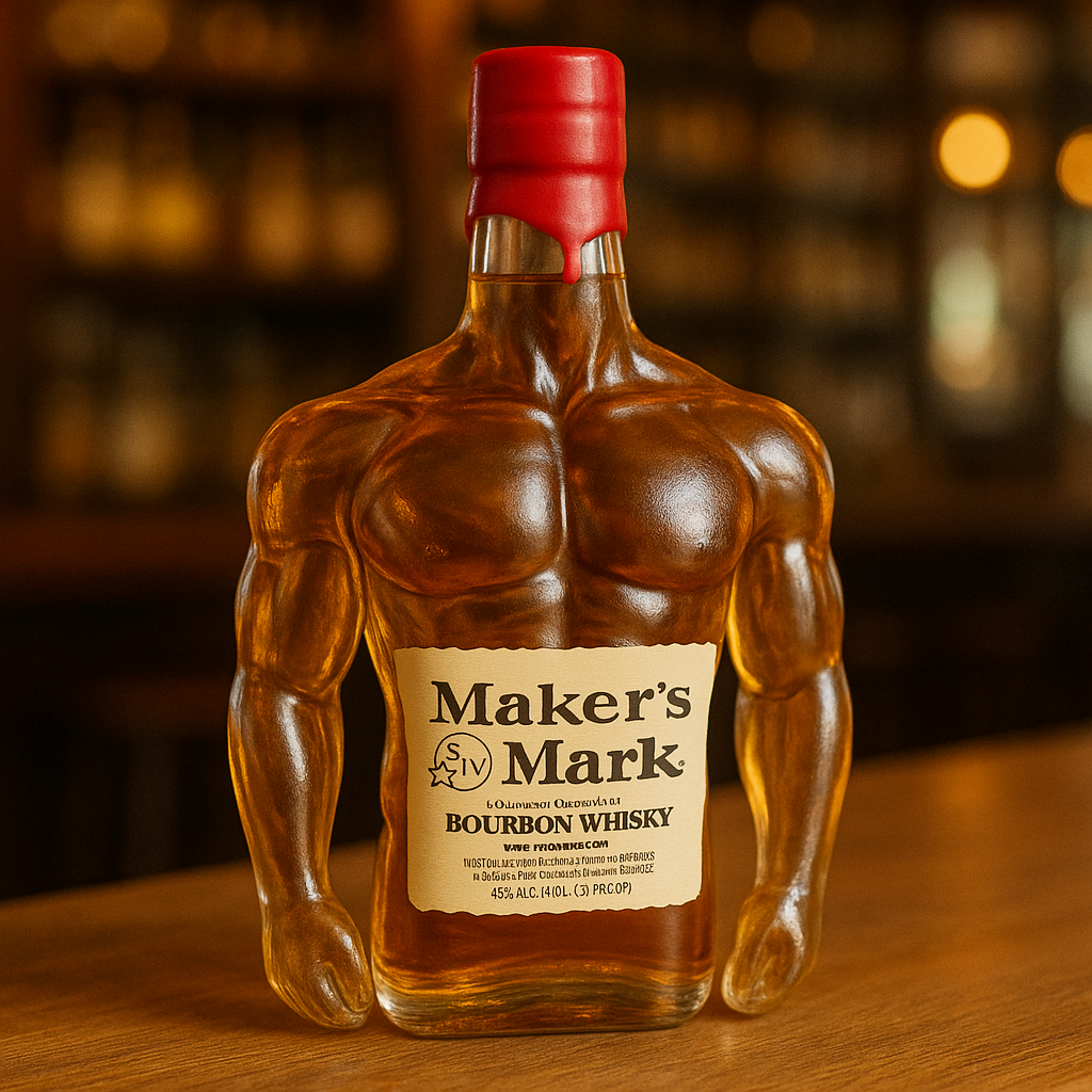 Gentleman Whiskey Bottle