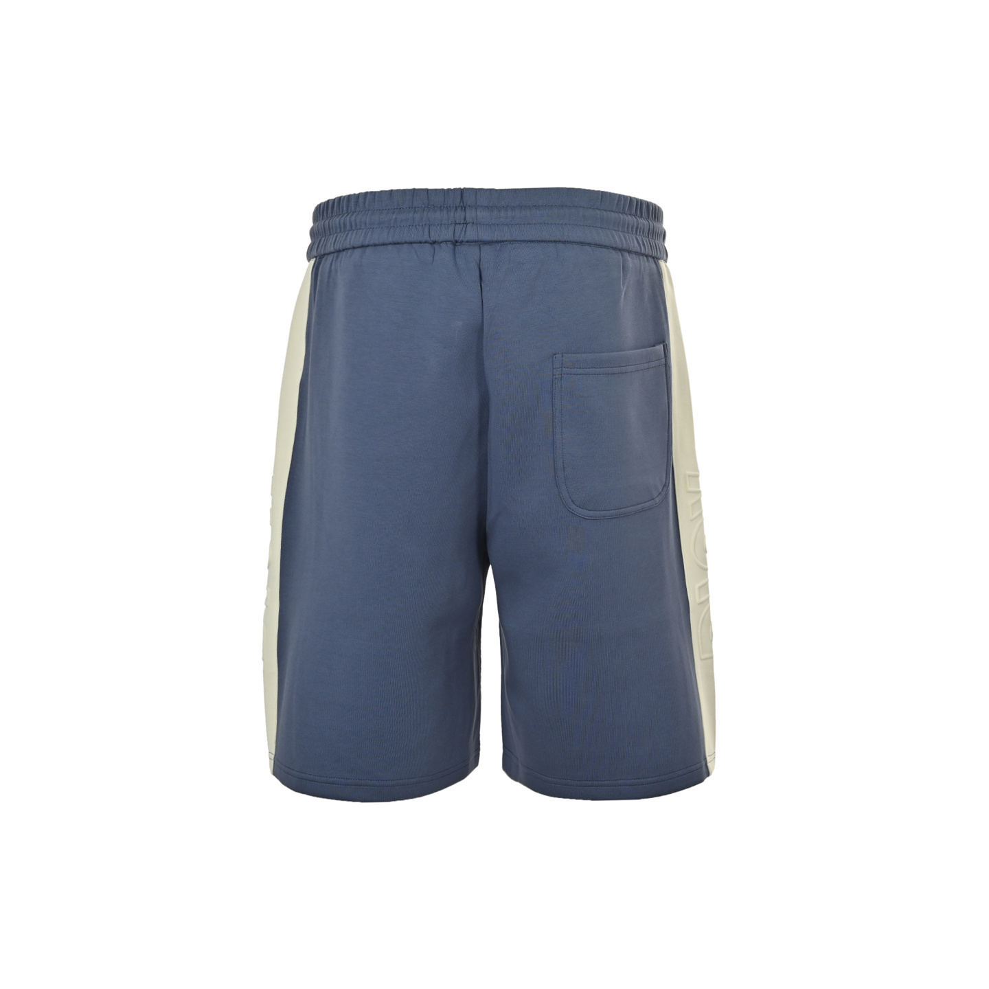 Dior 25ss shorts with contrasting side panels and embossed logo