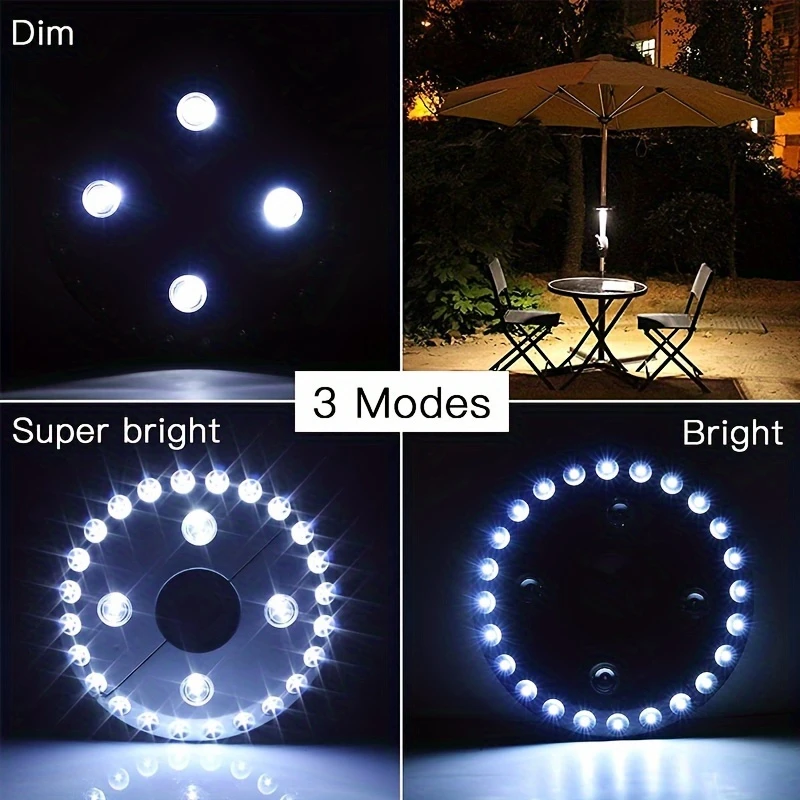 ☂️☂️Garden Umbrella Light