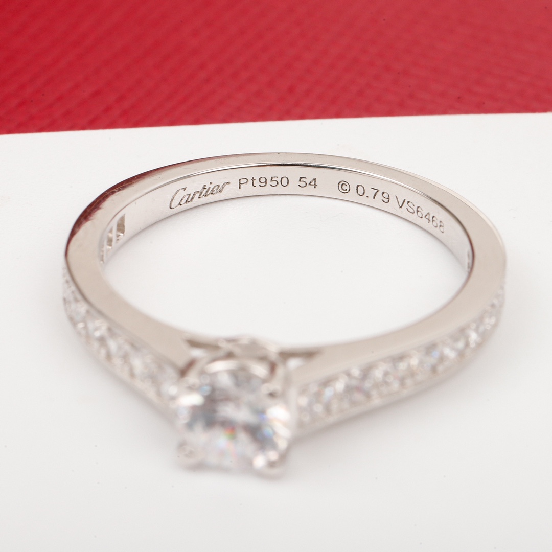 Cartier full diamond ring