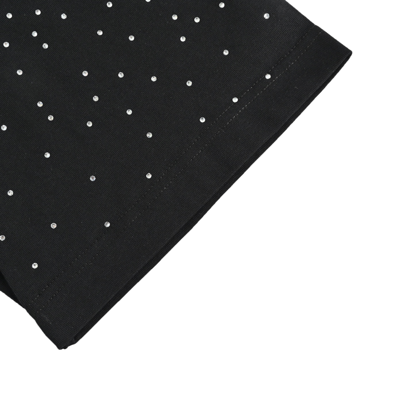 Louis Vuitton 25ss rivet logo star hot diamond short sleeve