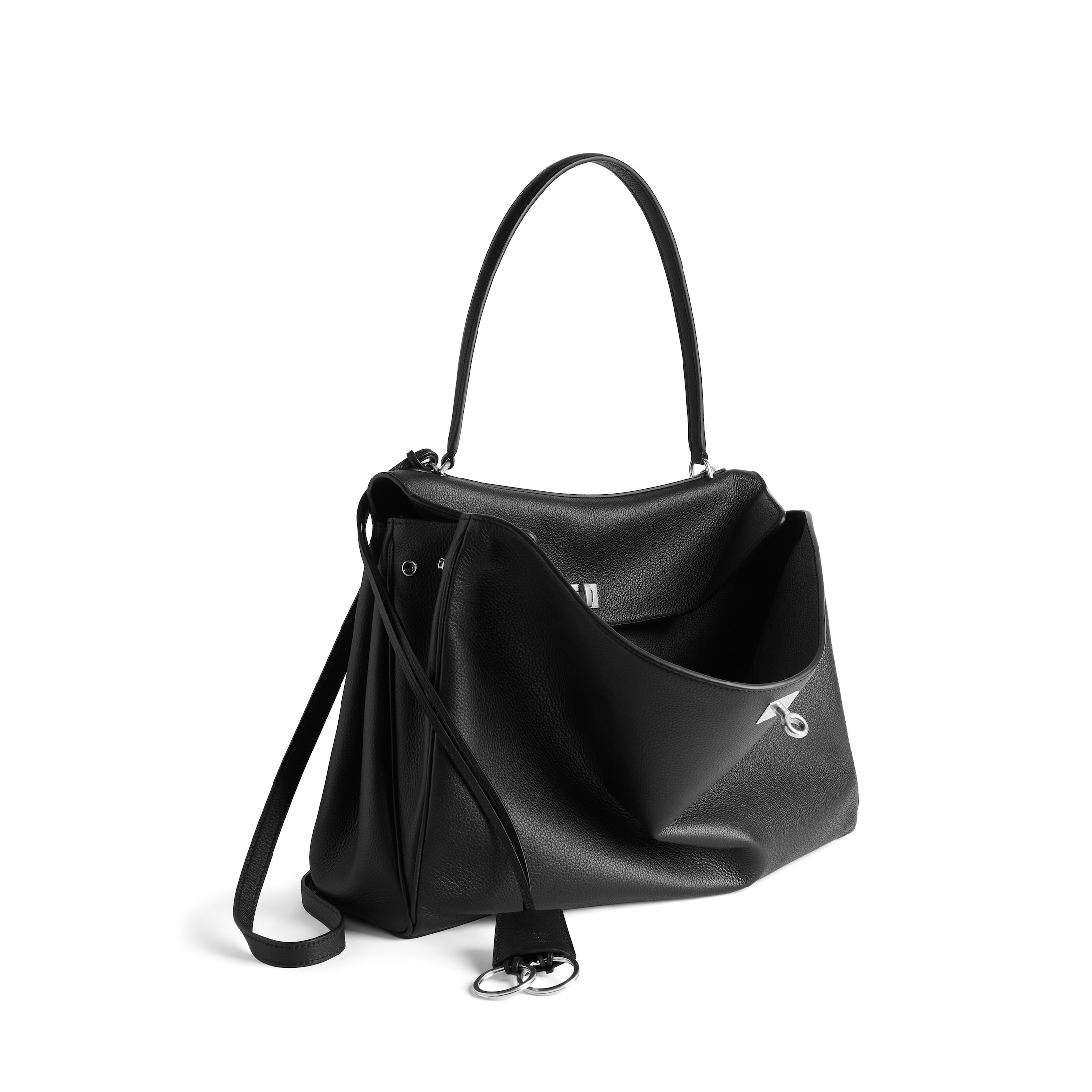 Balenciaga Rodeo Handbag Large Grained Calfskin7897442ABV61000