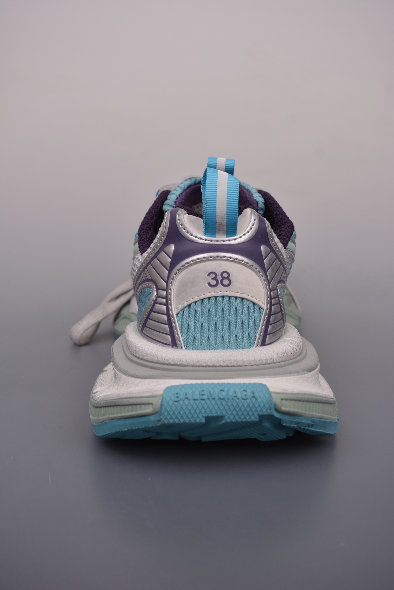 BALENCIAGA 3XL Sneakers Blue and White
