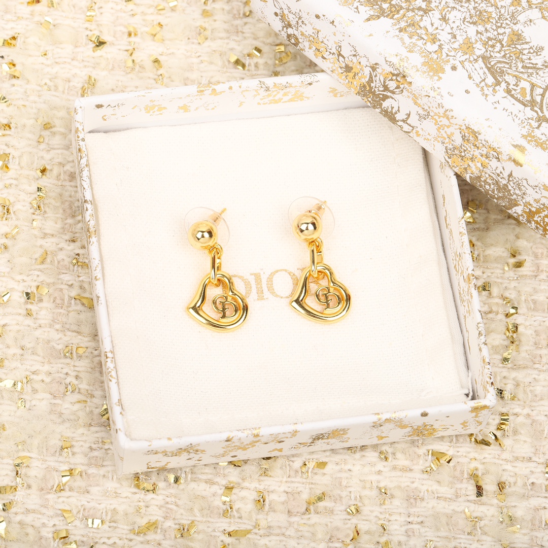 Dior Heart Earrings