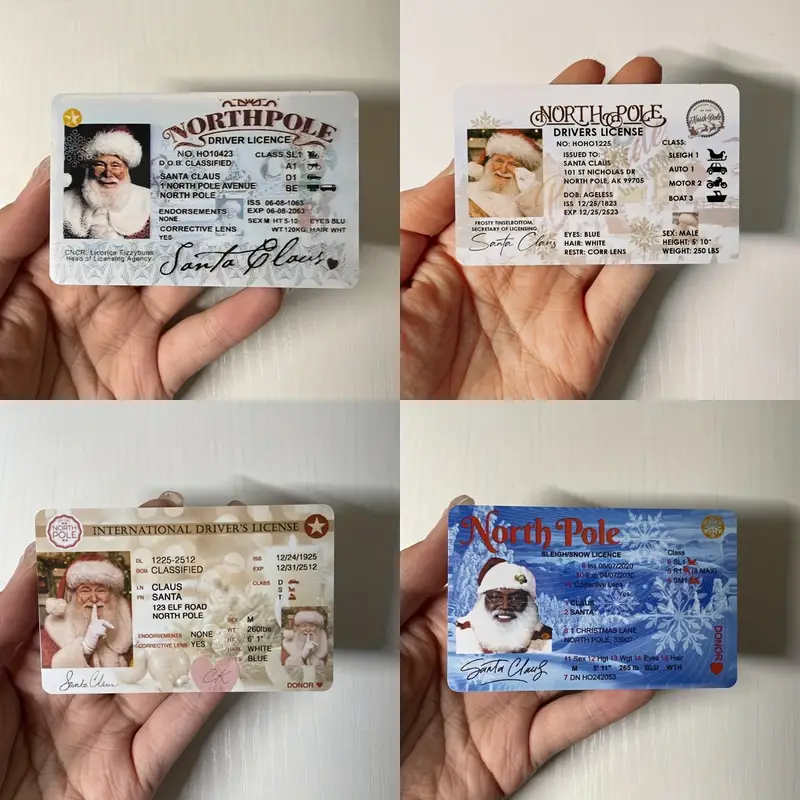 🎅🎅Santa's ID decorations