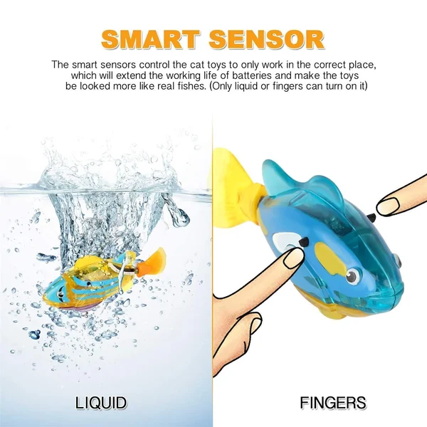 (🔥LAST DAY HOT SALE-SAVE 50%OFF)Electronic Pet Fish-BUY 6 GET 10% OFF & FREE SHIPPING