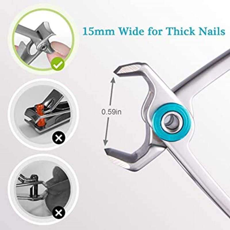 (🌲CHRISTMAS SALE NOW-48% OFF) Thick nail trimmer manicure (BUY MORE SAVE MORE)
