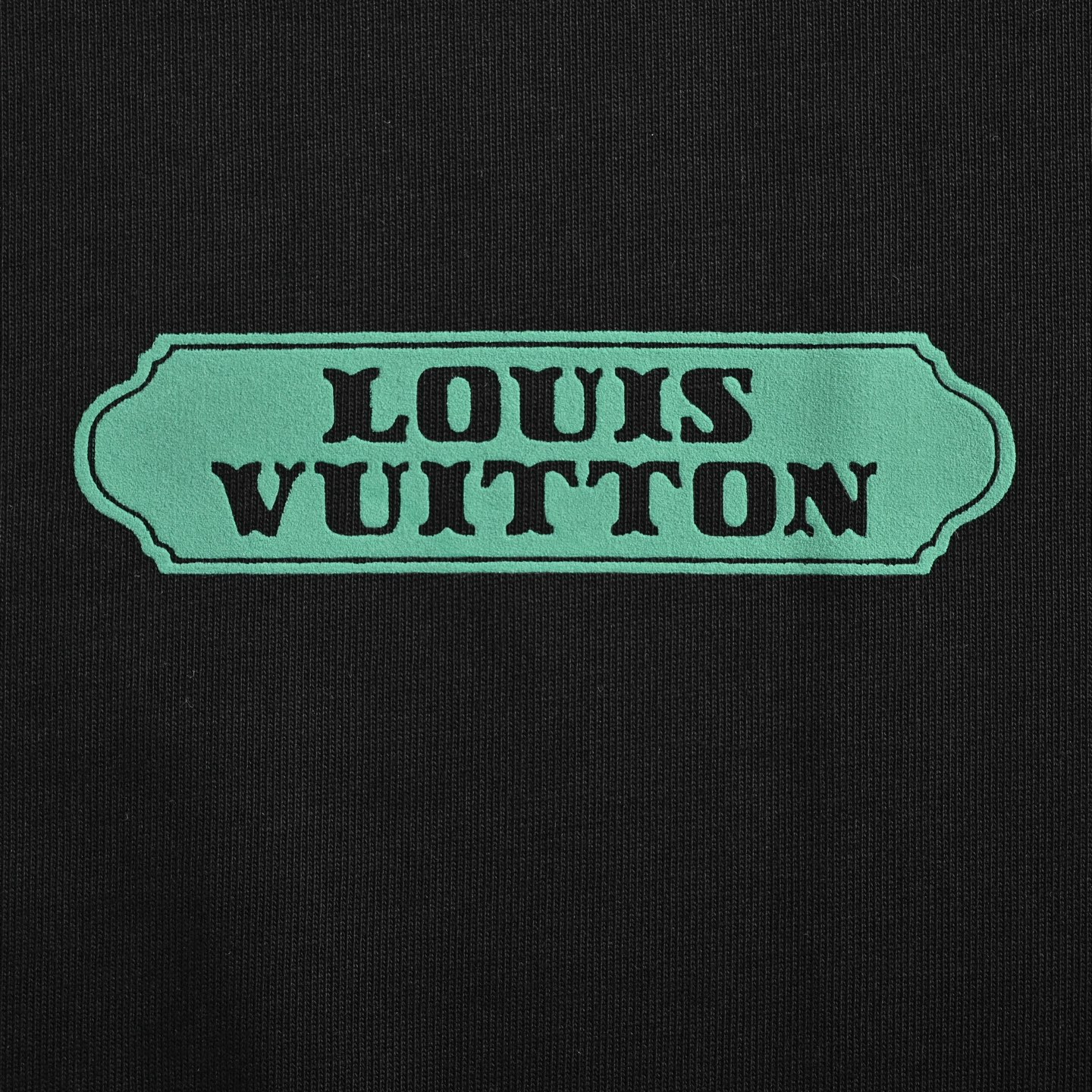 Louis Vuitton 25ss back floral graffiti foam print short sleeves