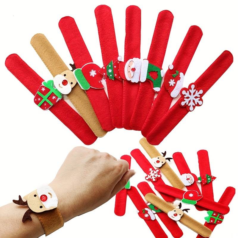 Christmas clapping circle glowing bracelet