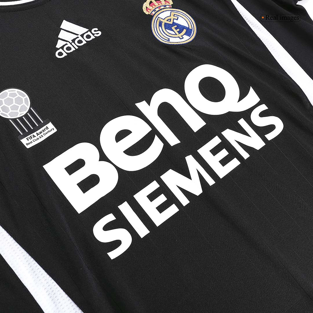 SERGIO RAMOS #4 Retro Real Madrid Away Football Shirt 2006/07