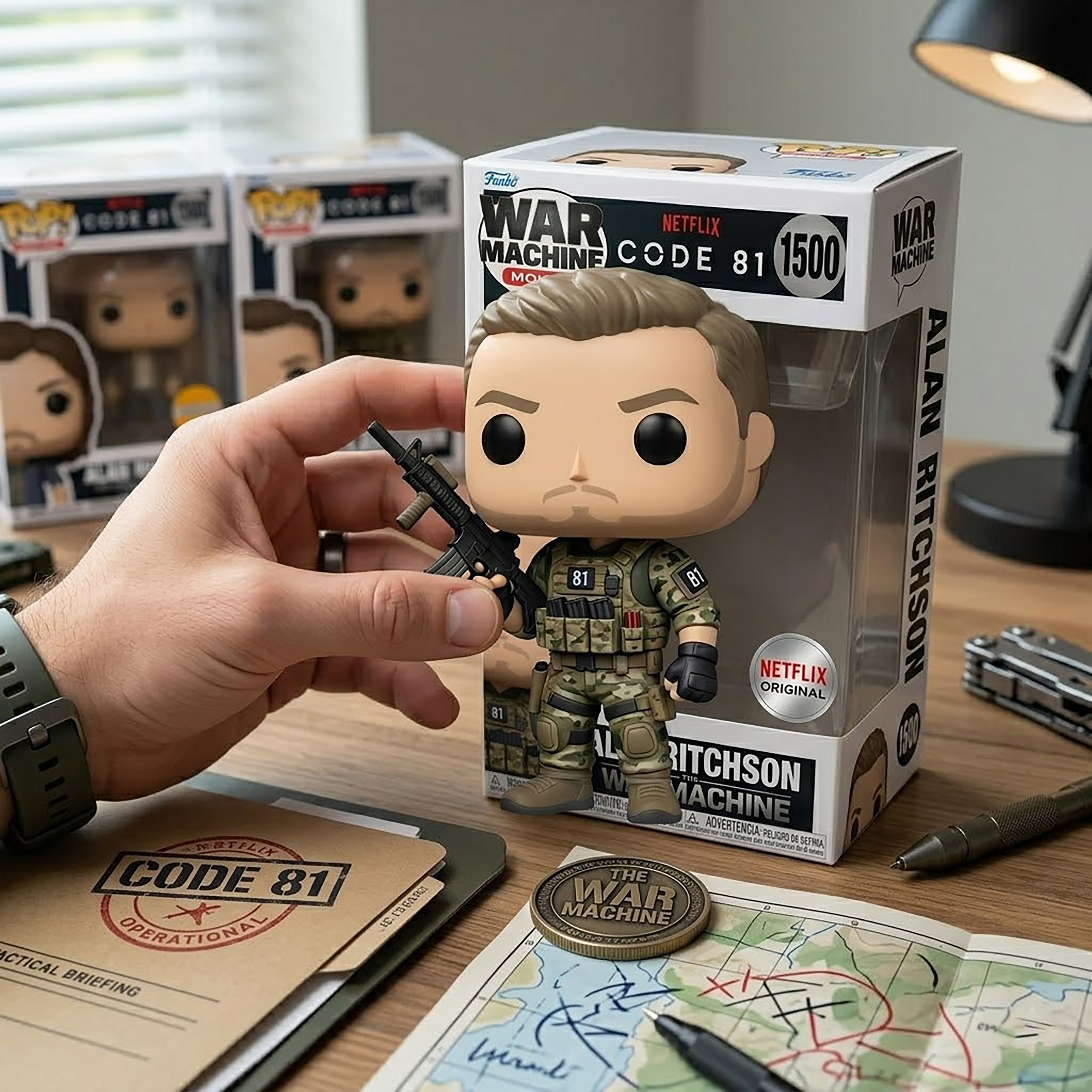 🎬 Alan Ritchson – War Machine Code 81 Collector Edition