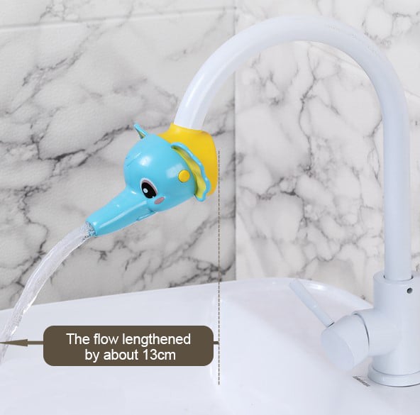 Cute little yellow duck faucet extender