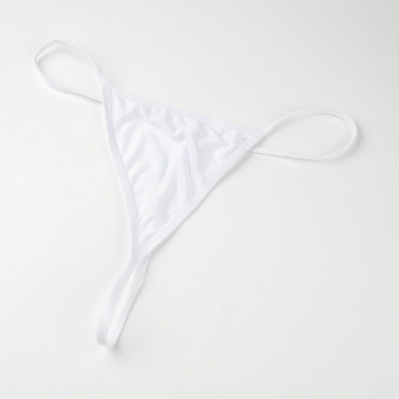 Maid Ruffle Bow Stockings Lingerie
