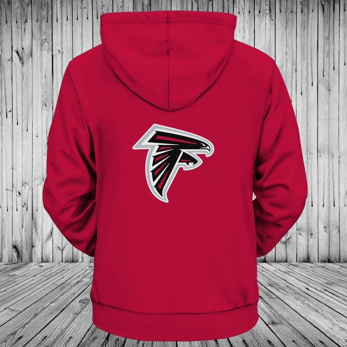 FALCONS HOODIE 3D 34