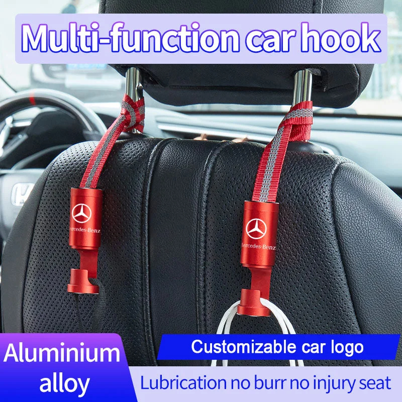 Multifunctional Hidden Aluminum Alloy Car Hook