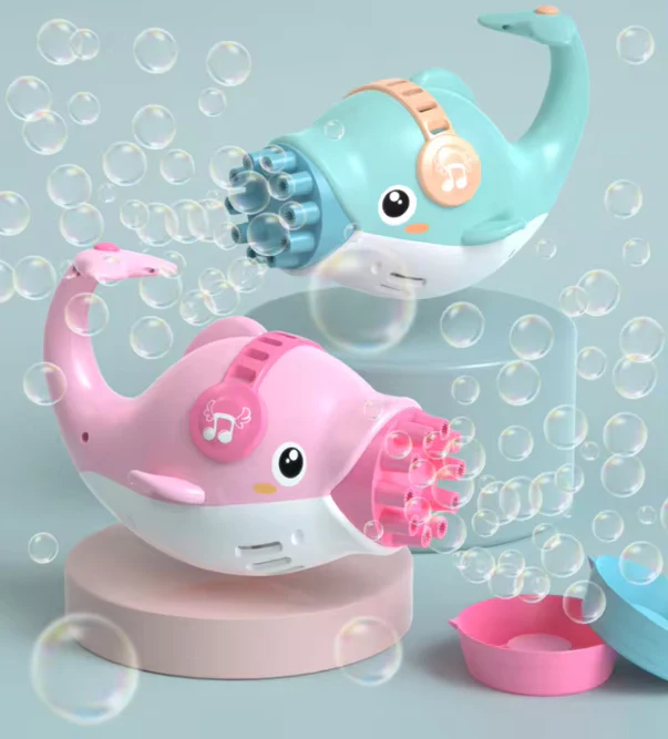 Dolphin Bubble Blaster Gun