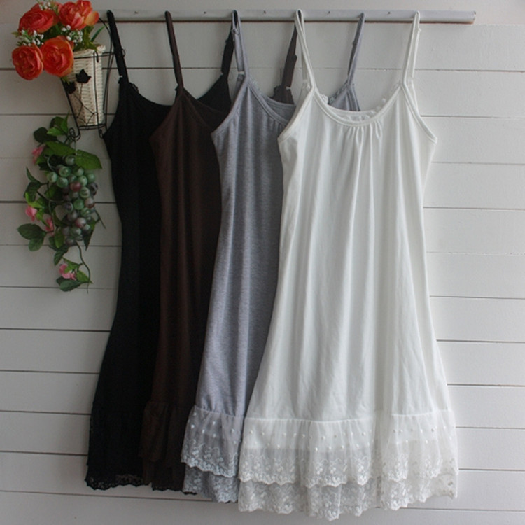 Vintage Plain Lace Patchwork Ruffle Mini Dress
