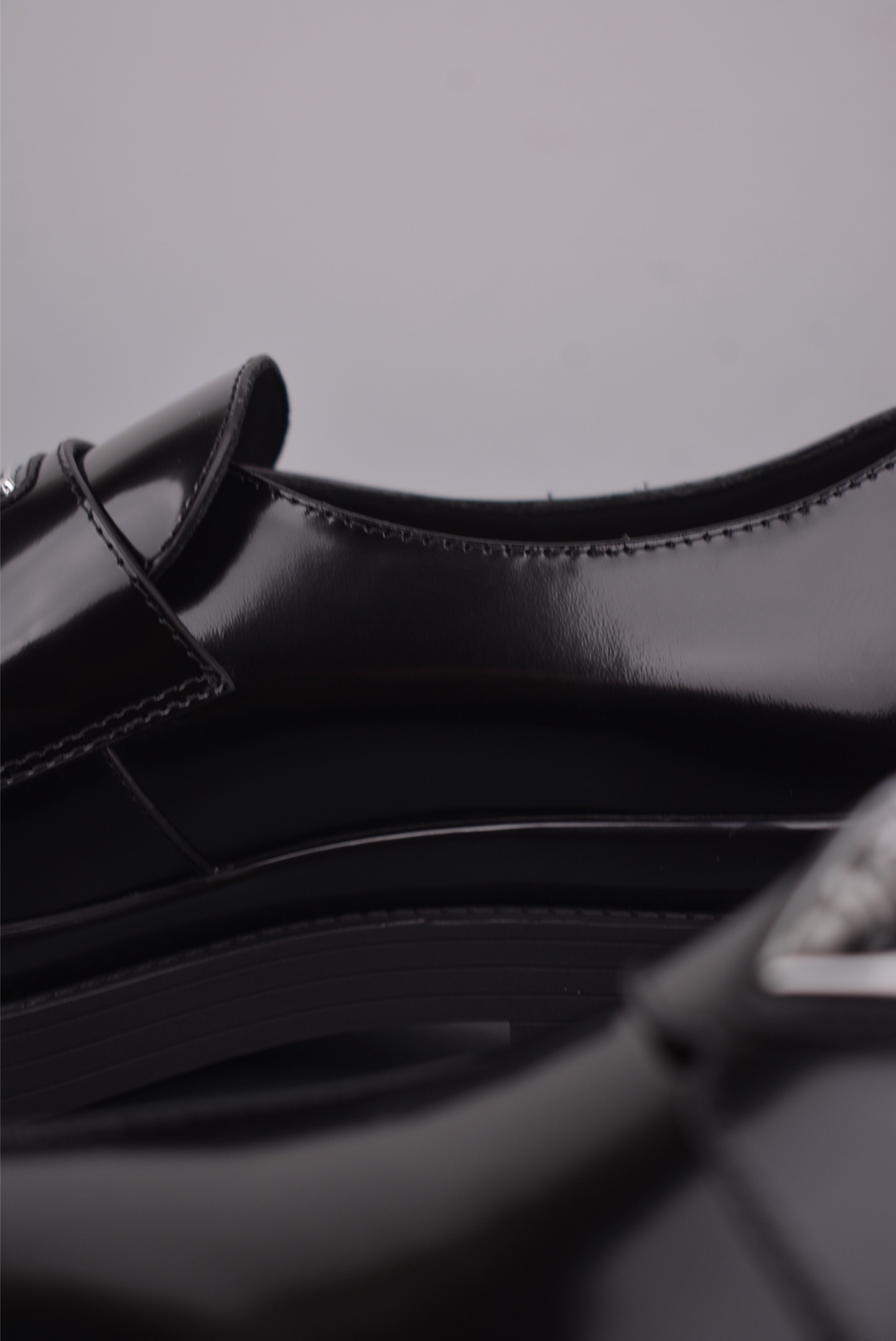 Prada Platform Logo Lace-Up Loafers AJ6542