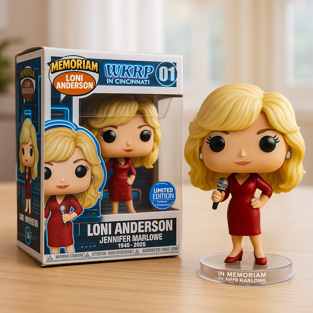 Loni Anderson WKRP in Cincinnati Memorial Edition