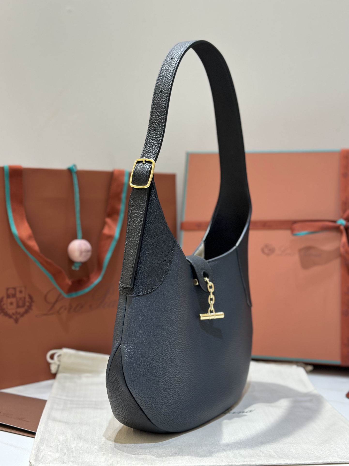 Loro Piana Bobbin Underarm Bag