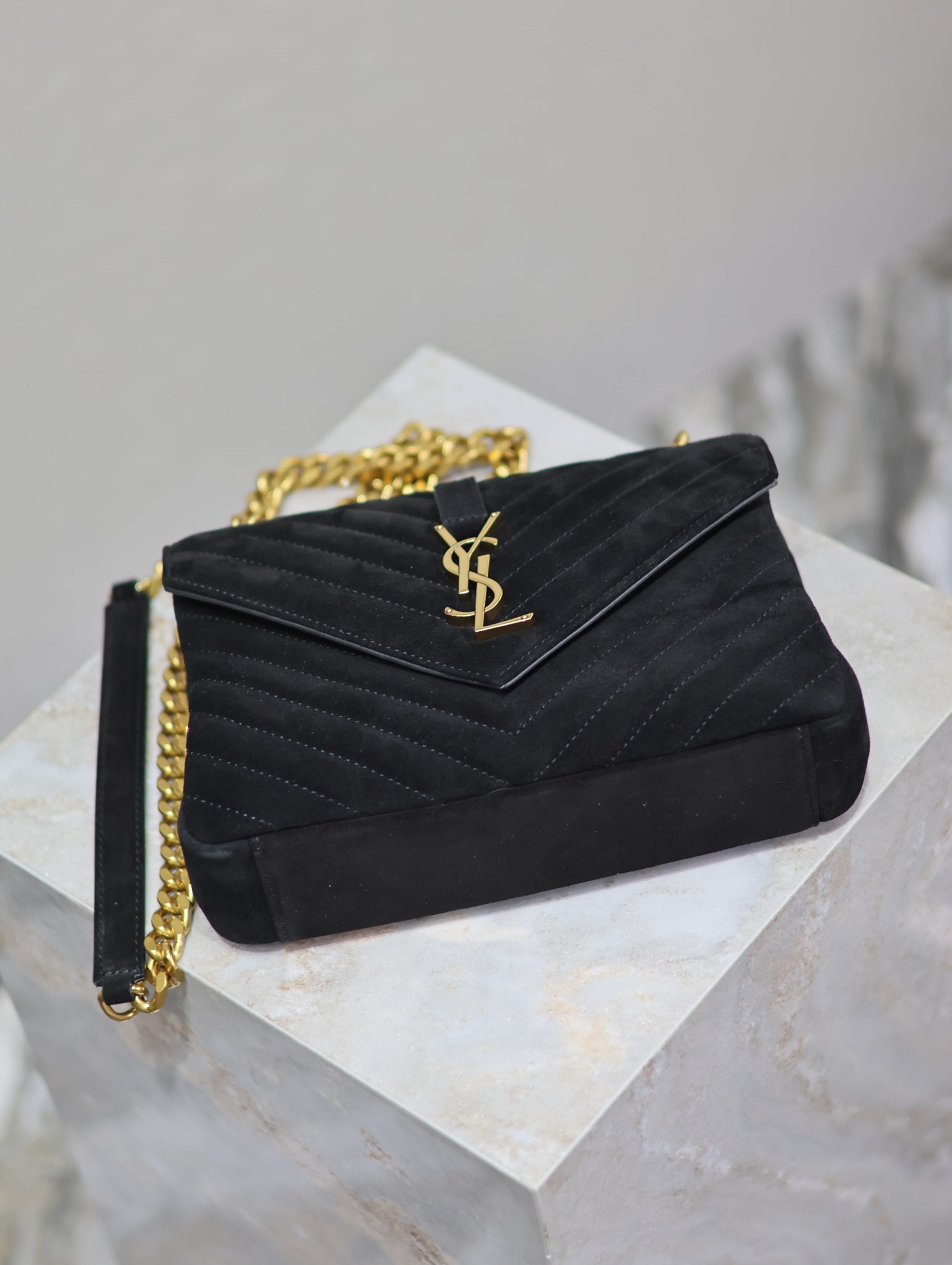 Yves Saint Laurent Monogram college messenger bag 392737