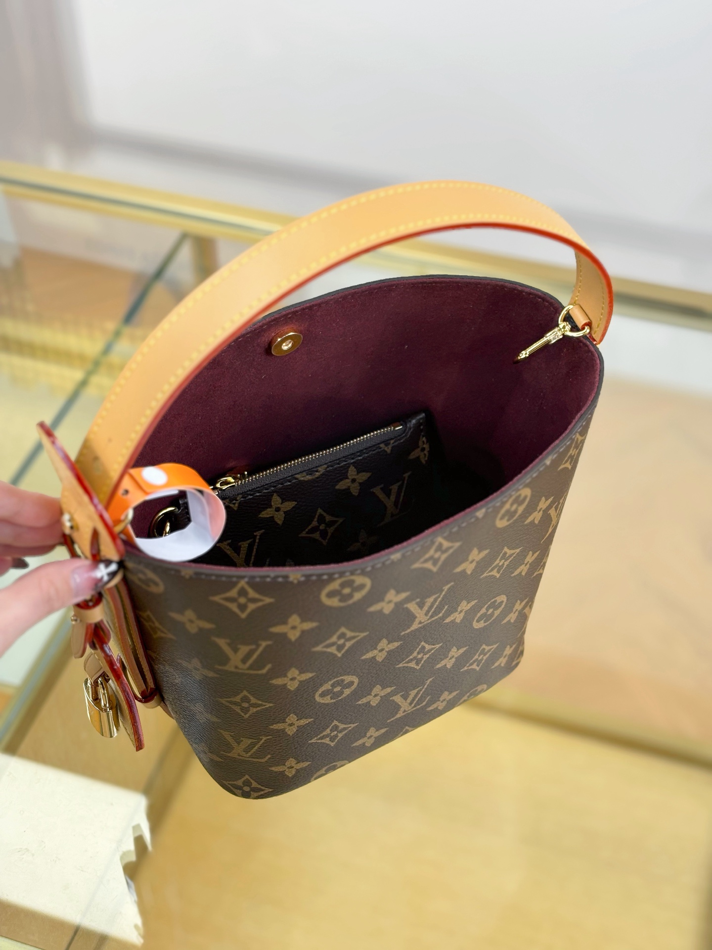 Louis Vuitton ALL IN BB Handbag M12925