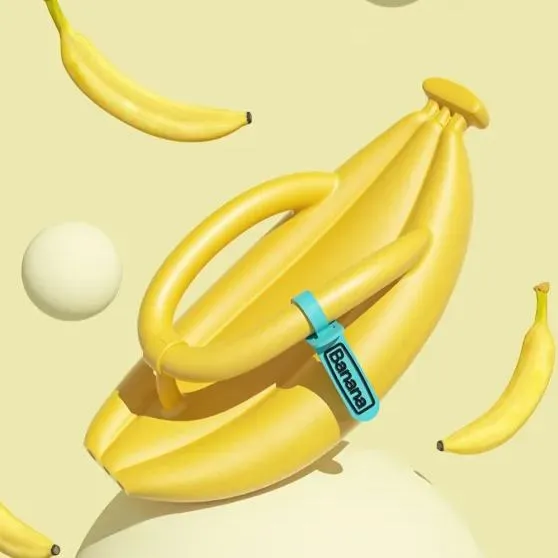 BANANA SHAPE ANTISKID FLIP-FLOPS