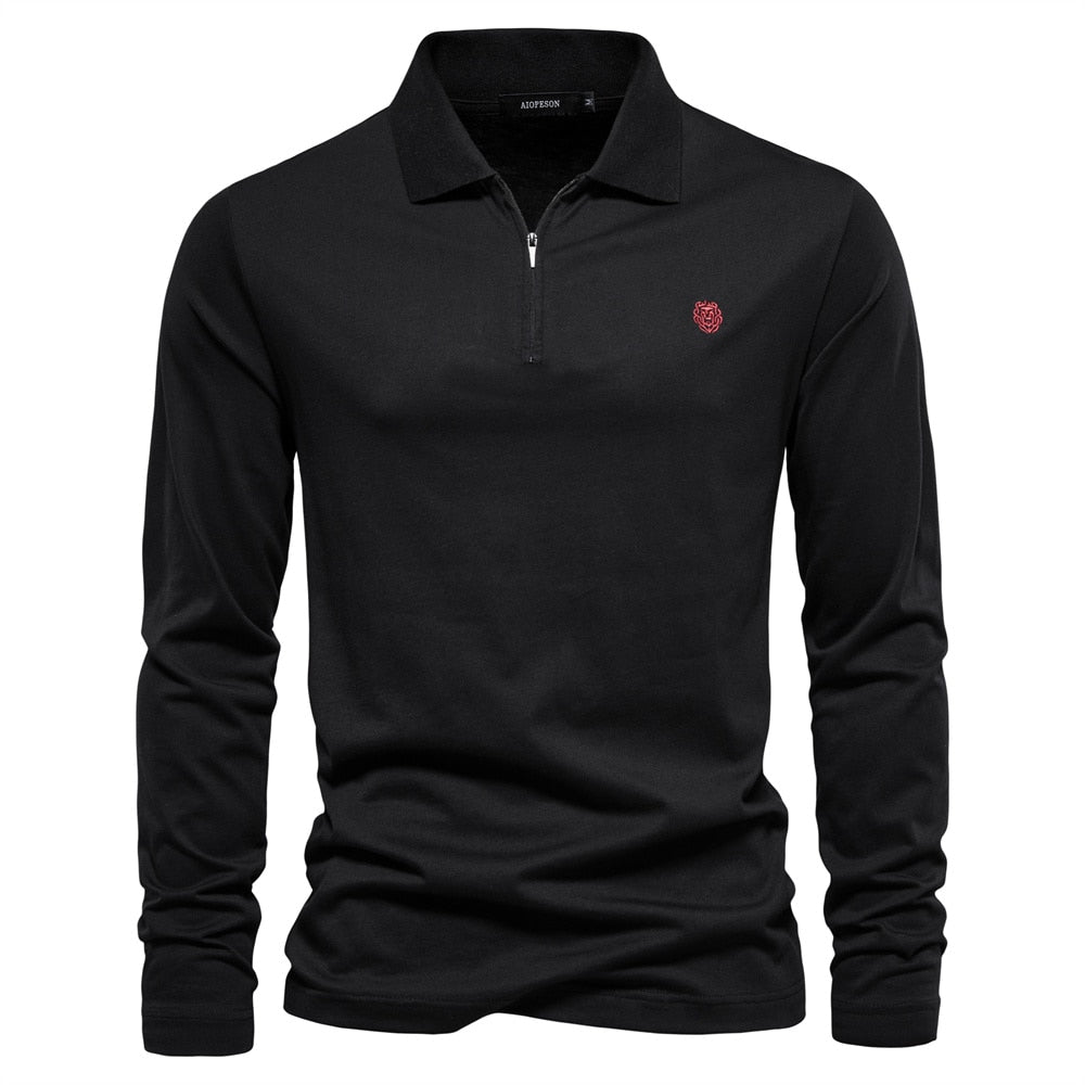 Men's Long Sleeve Polo