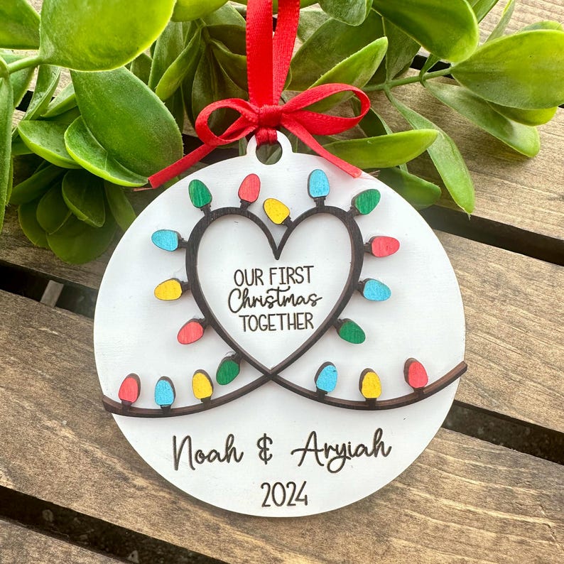 Our First Christmas Together Ornament