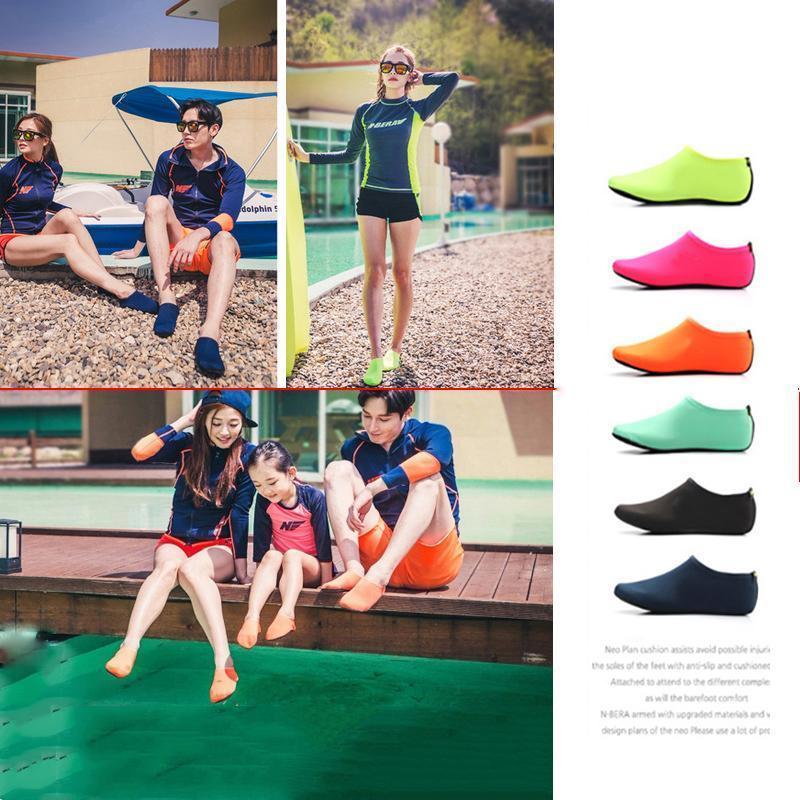 Hot Sale!!--Womens and Mens Water Shoes Barefoot Quick-Dry Aqua Socks