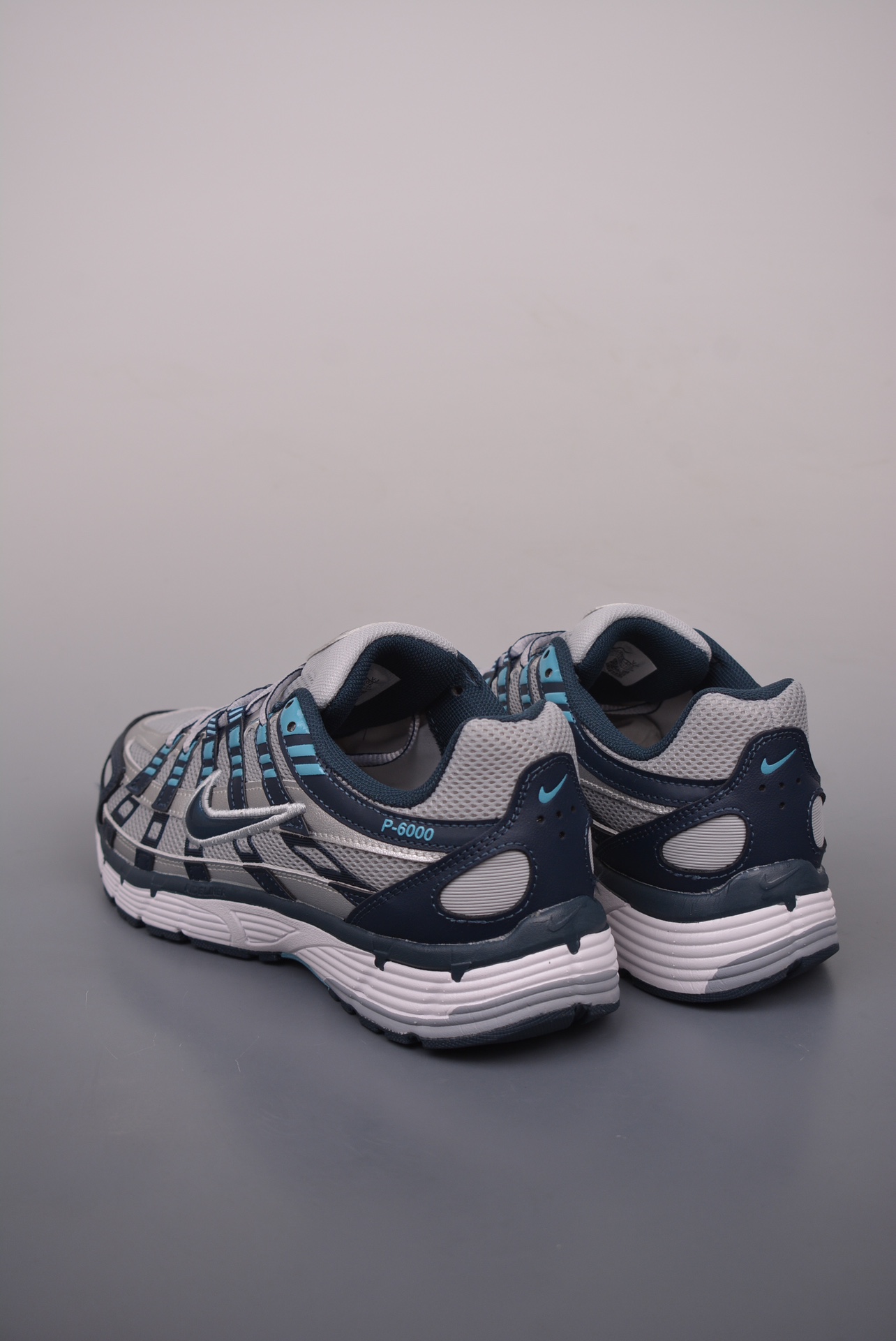 Nike Initiator Running INS P-6000 Daddy Shoes Silver Blue CD6404-402