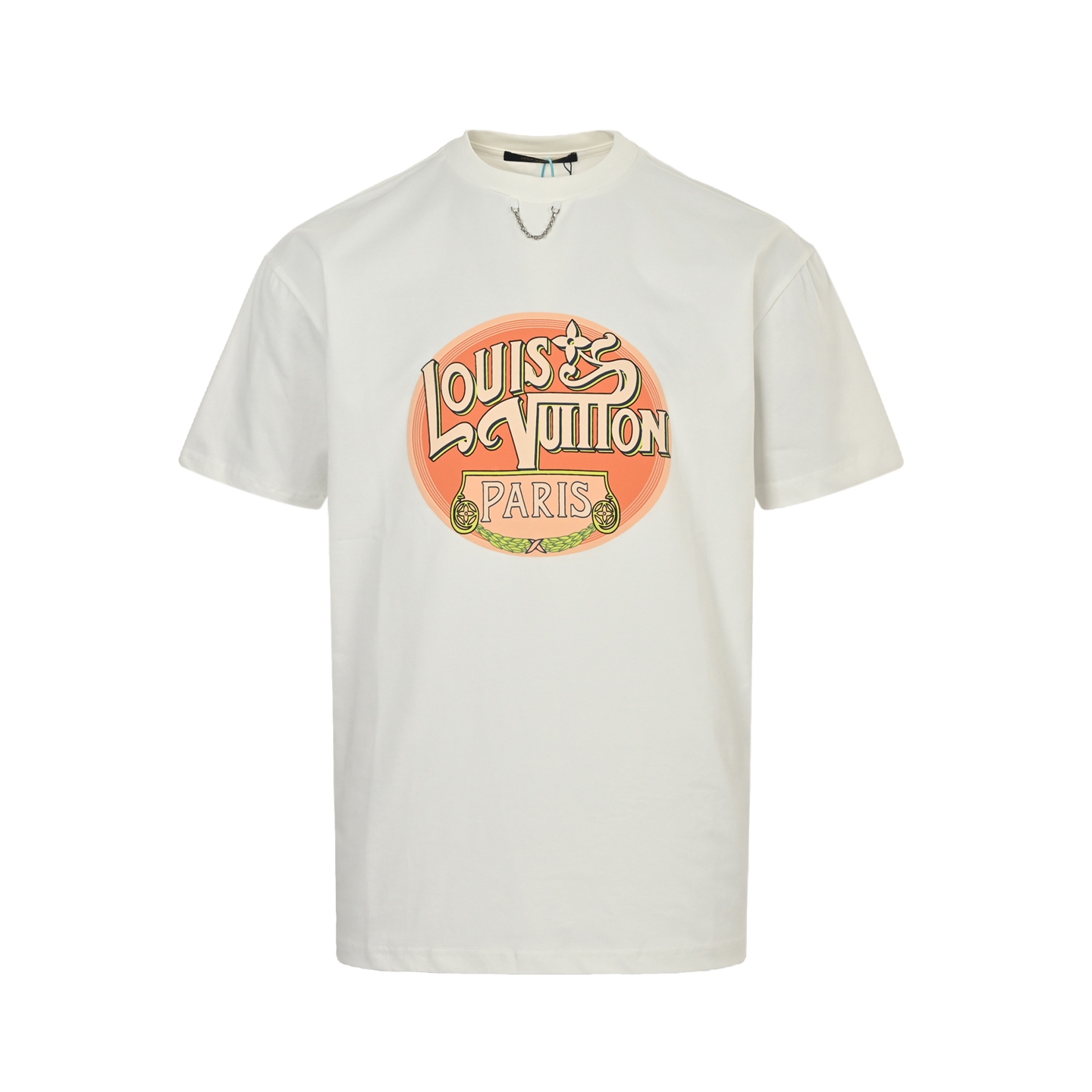 Louis Vuitton 25ss chain logo print short sleeve