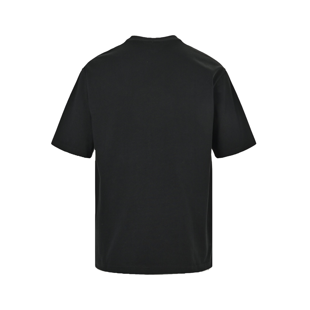 Burberry 24ss embossed three-dimensional embroidered war horse short sleeve