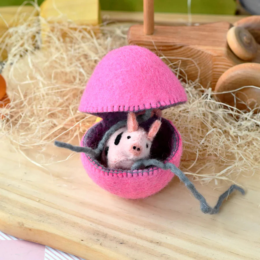 Handmade Felt Surprise Egg with Mini Animal For Easter,Mom's Day🔥Buy 3 Free Shipping