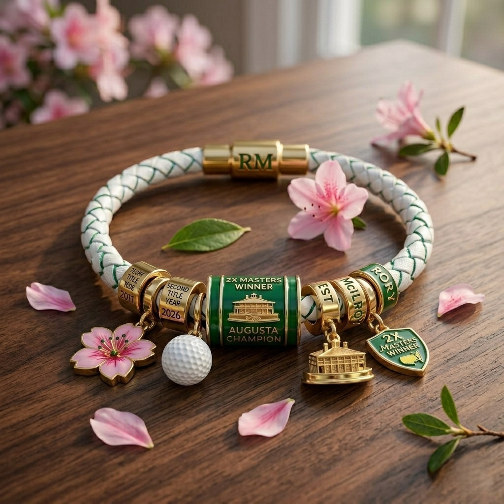 Rory McIlroy 2× Masters victories Commemorative Bracelet