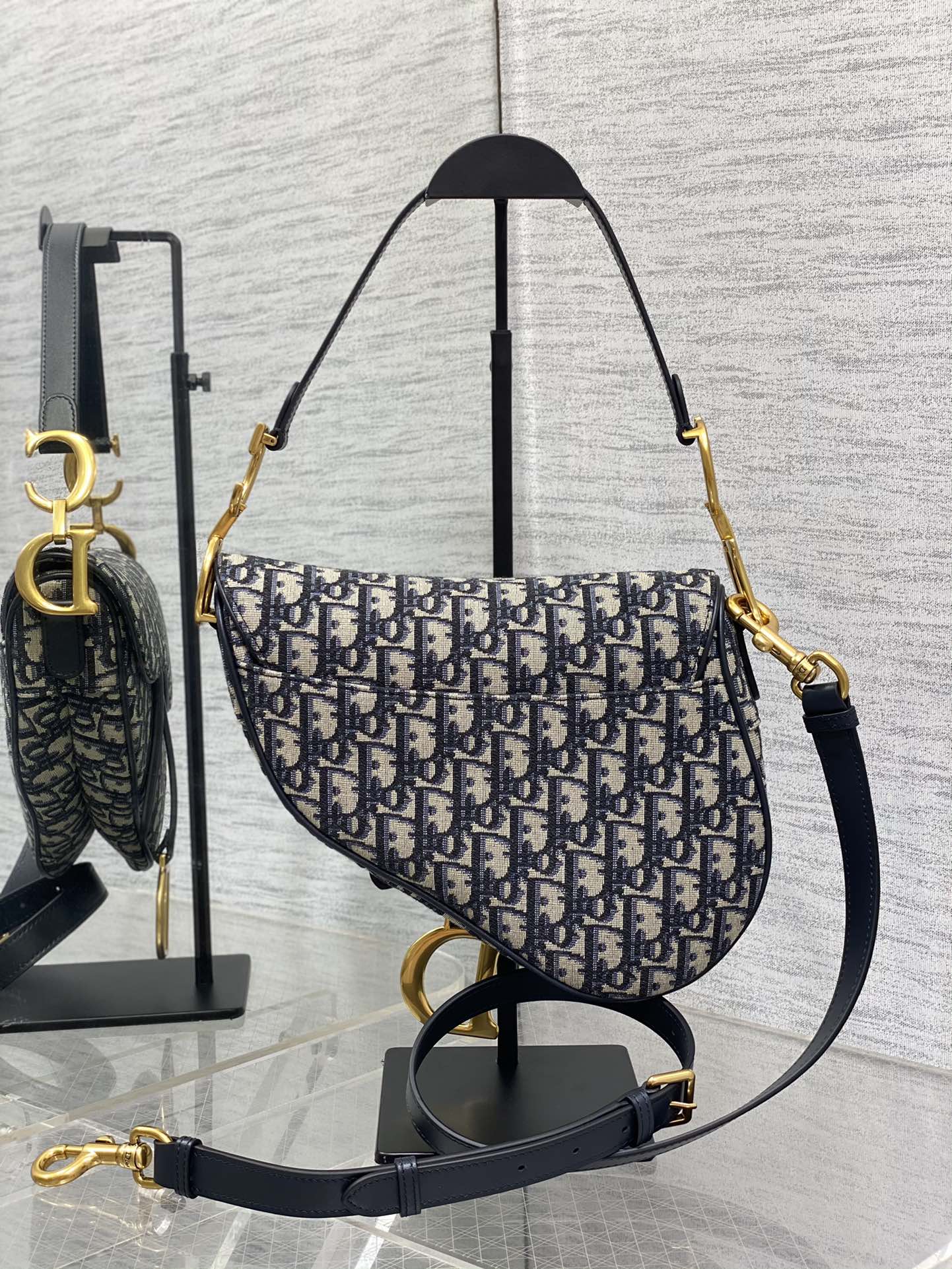 Dior CD Saddle Classic Saddle Bag