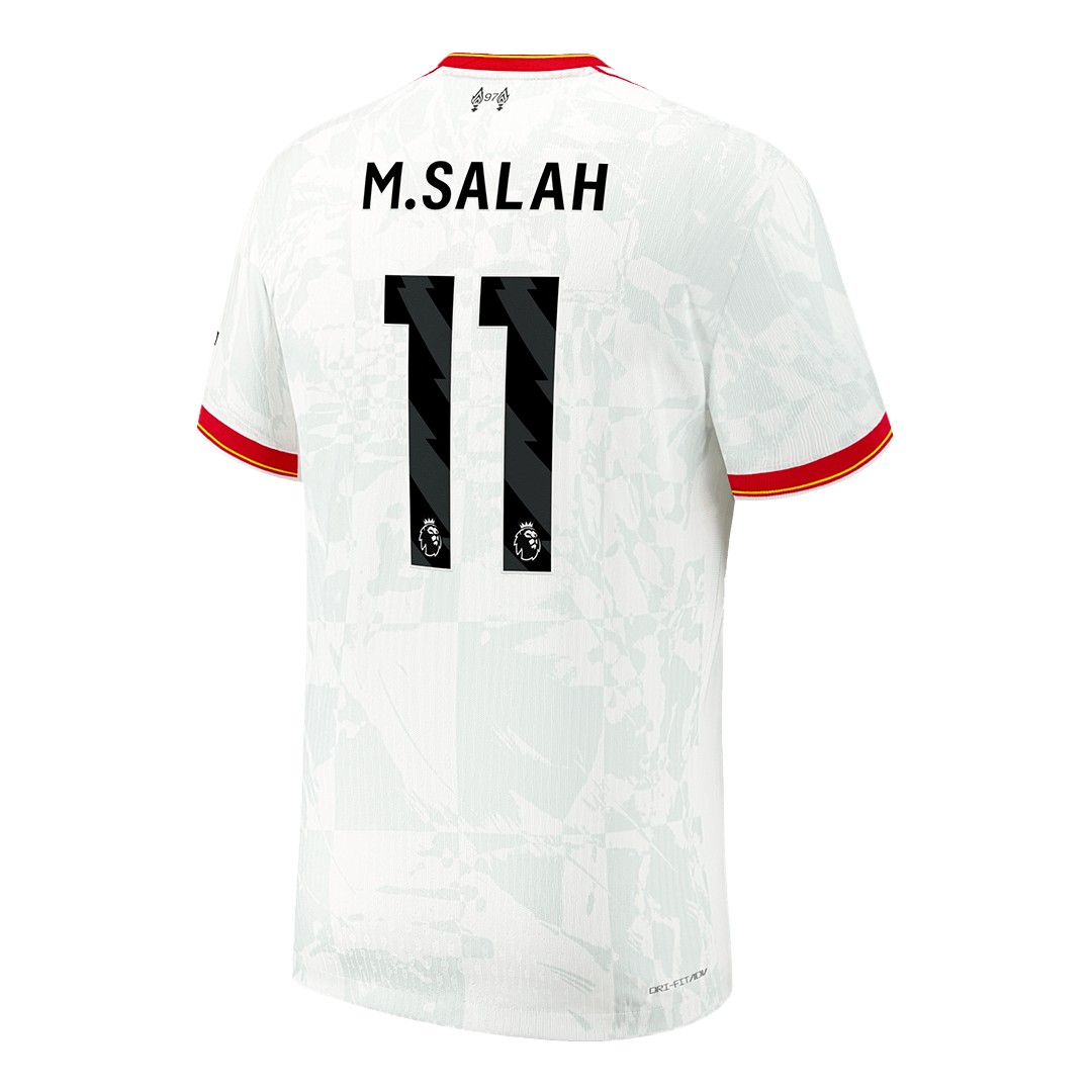 Authentic football shirt M.SALAH #11 Liverpool Third Away Shirt 2024/25