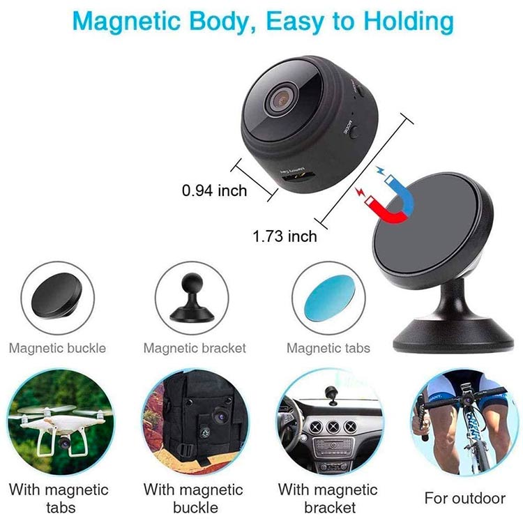 [Last Day Promotion 55% OFF] 1080P HD Mini Spy Camera Wi-Fi Wireless, Remote View, Motion Detection, Night Vision!