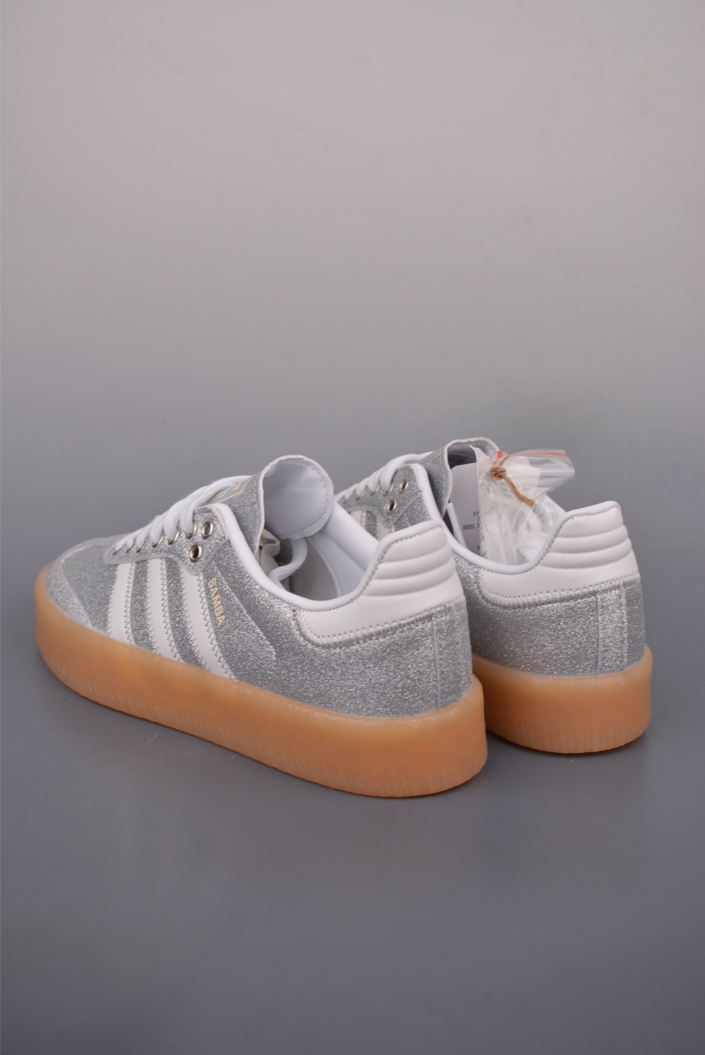 Adidas Samba VALENTNE “Shine Silver Metallic ” JI1348