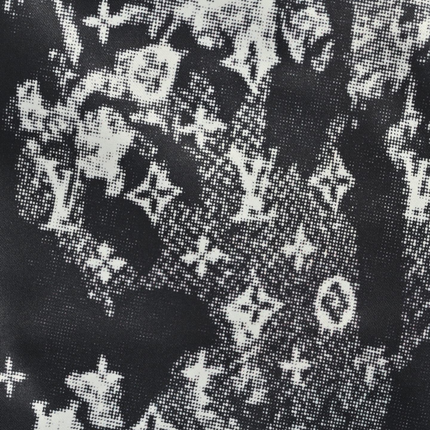 Louis Vuitton 25ss ink-rendered monogram beach shorts