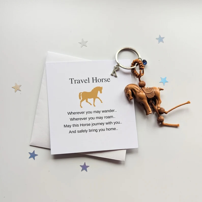 journey Horse keychain