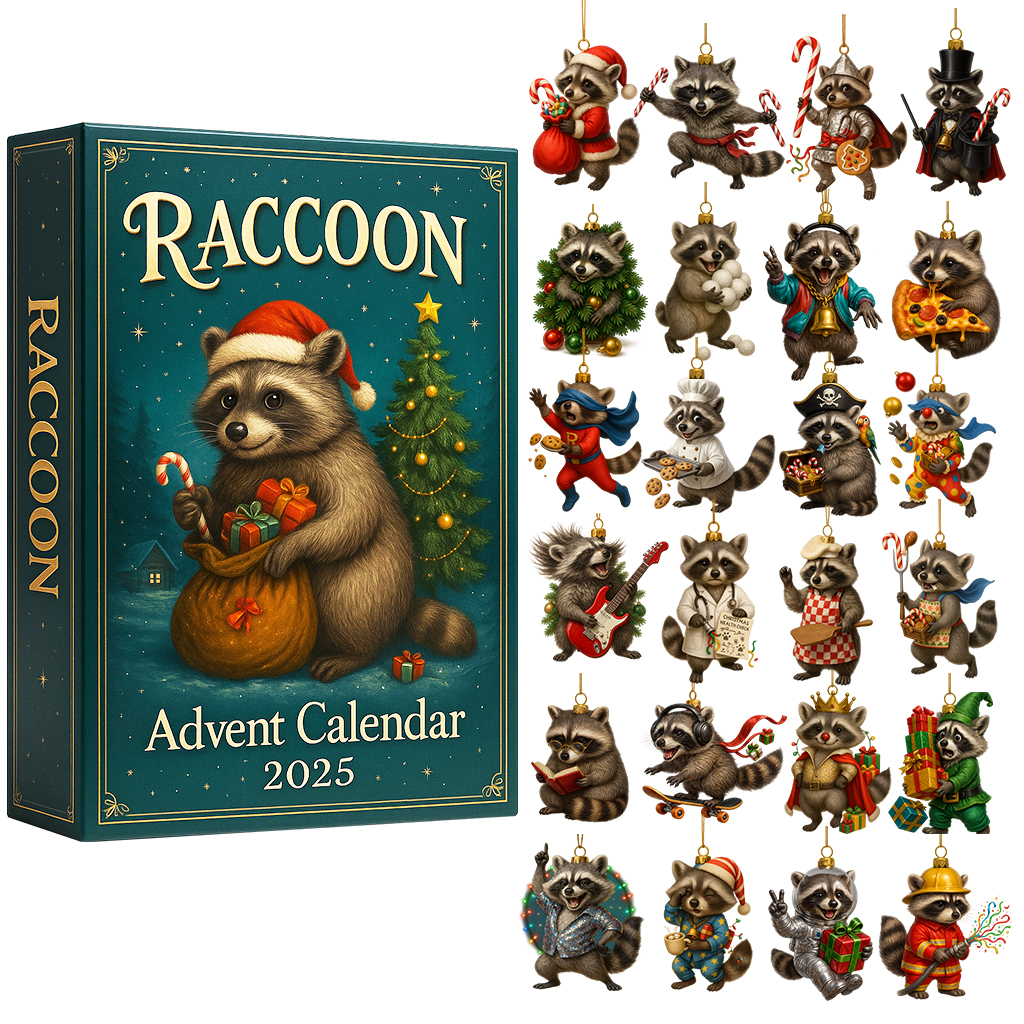 Raccoon Advent Calendar 2025
