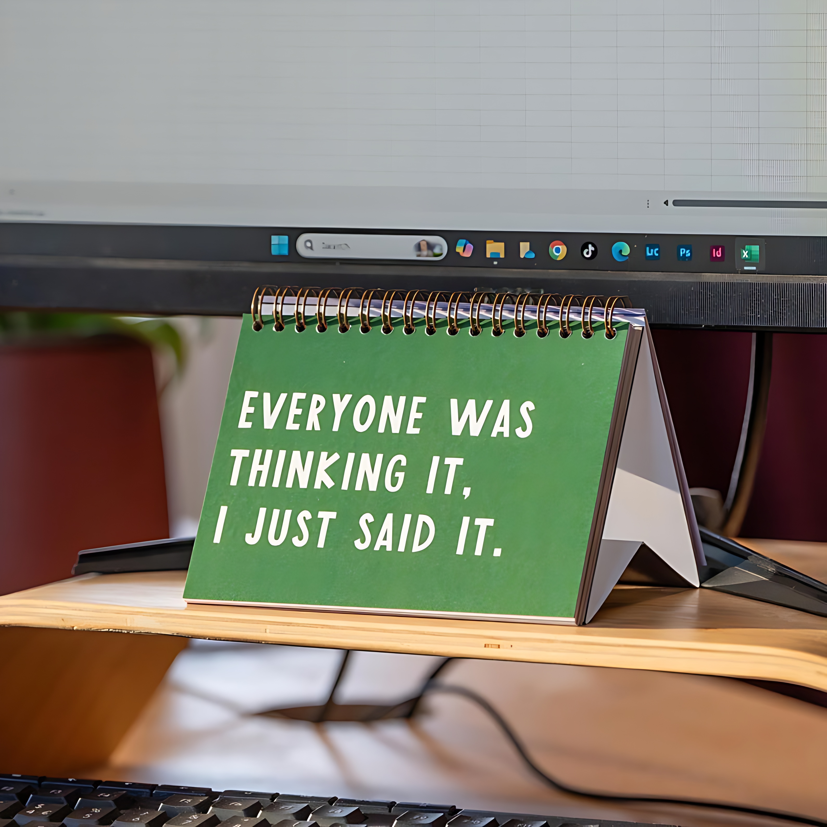 Sarcastic Desk Companion- 24 pages