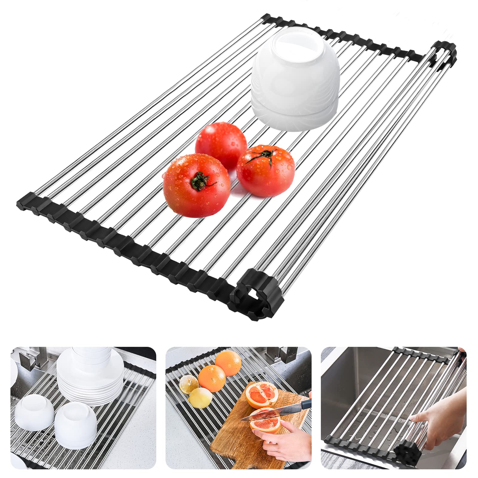 Stainless steel kitchen sink drying rack-BUY 2 GET FREE SHIPPING
