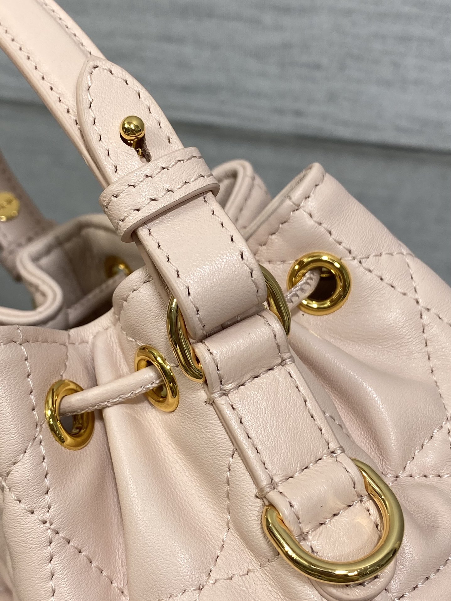 Dior micro Caro bucket bag