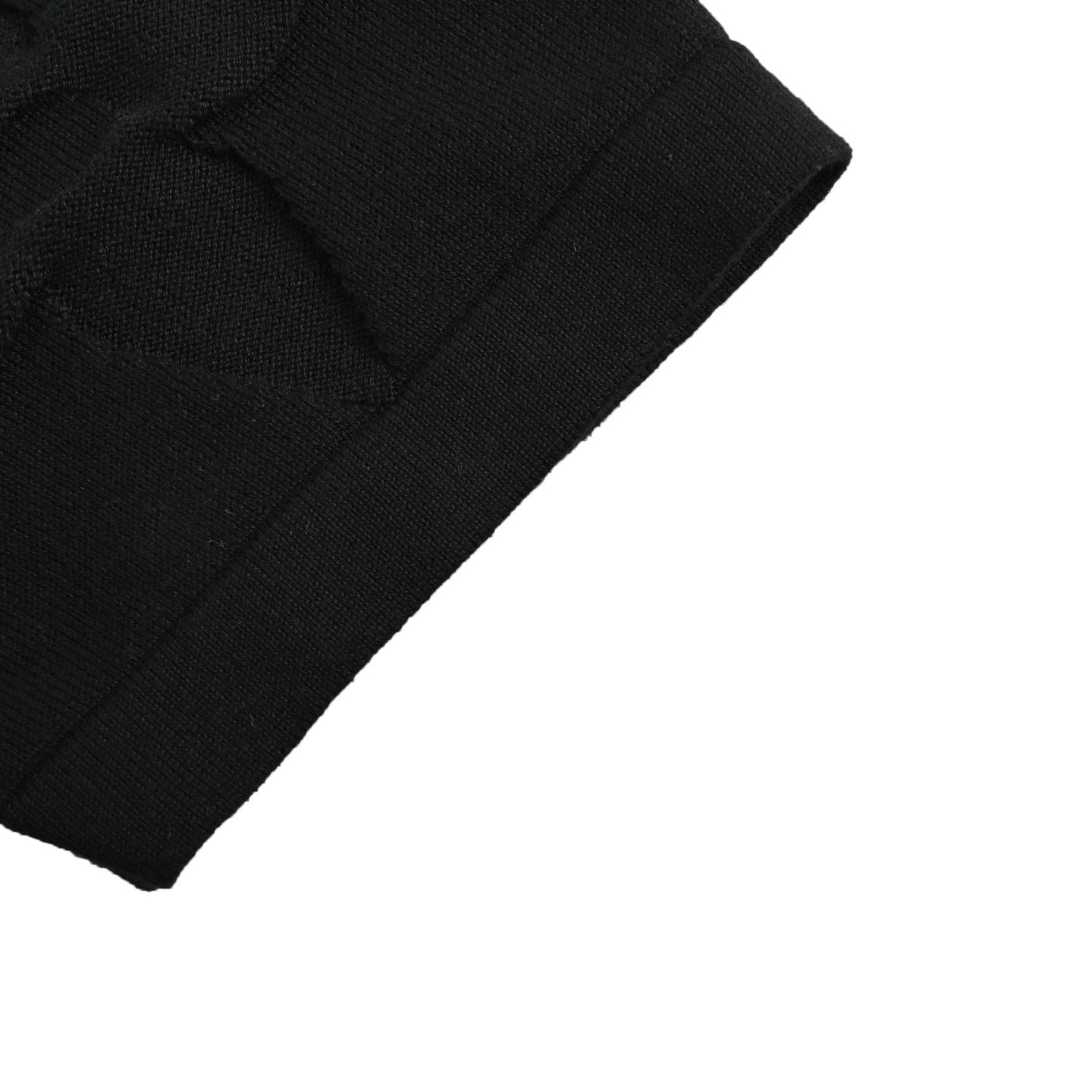 Louis Vuitton 25ss obscure monogram jacquard knit short sleeve