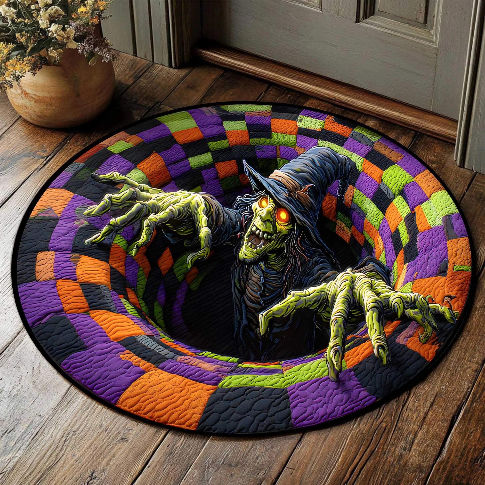 3D Printed Halloween Witch Rug